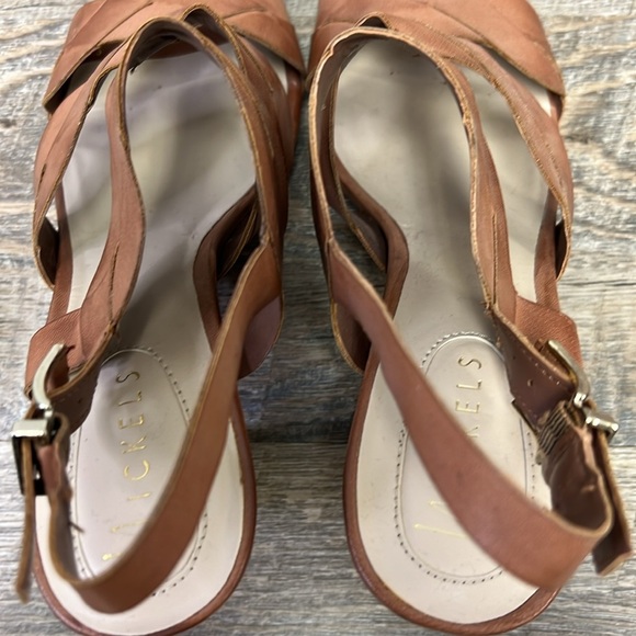 Nickels JANNA Slingback Heeled Sandals Size 7 - Picture 5 of 13